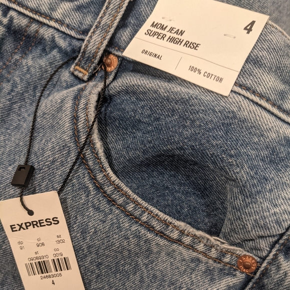 Mom Jean Super High Rise - Picture 4 of 5